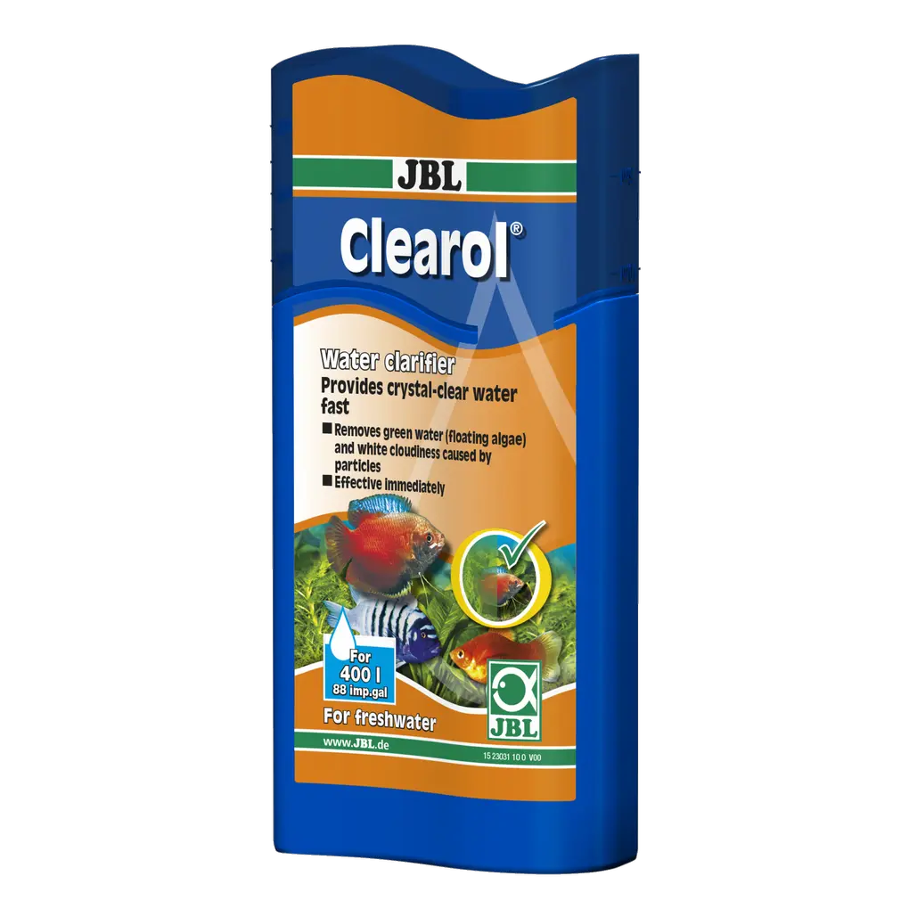 Creates crystal clear water in freshwater aquariums and for turtles