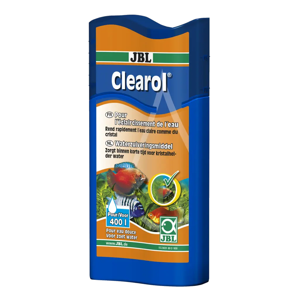 Crée une eau cristalline dans les aquariums d'eau douce et pour les tortues aquatiques
