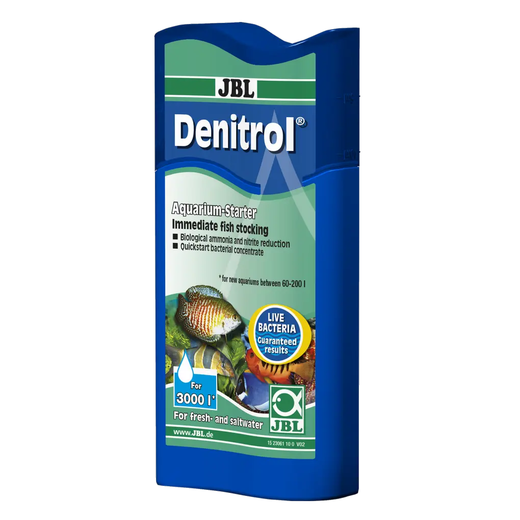 Adaugă în apa acvariului milioane de tulpini bacteriene utile, autotrofe și care descompun substanțele nocive, ceea ce permite popularea imediată cu pești. Recomandat în mod special după utilizarea medicamentelor și curățarea completă.