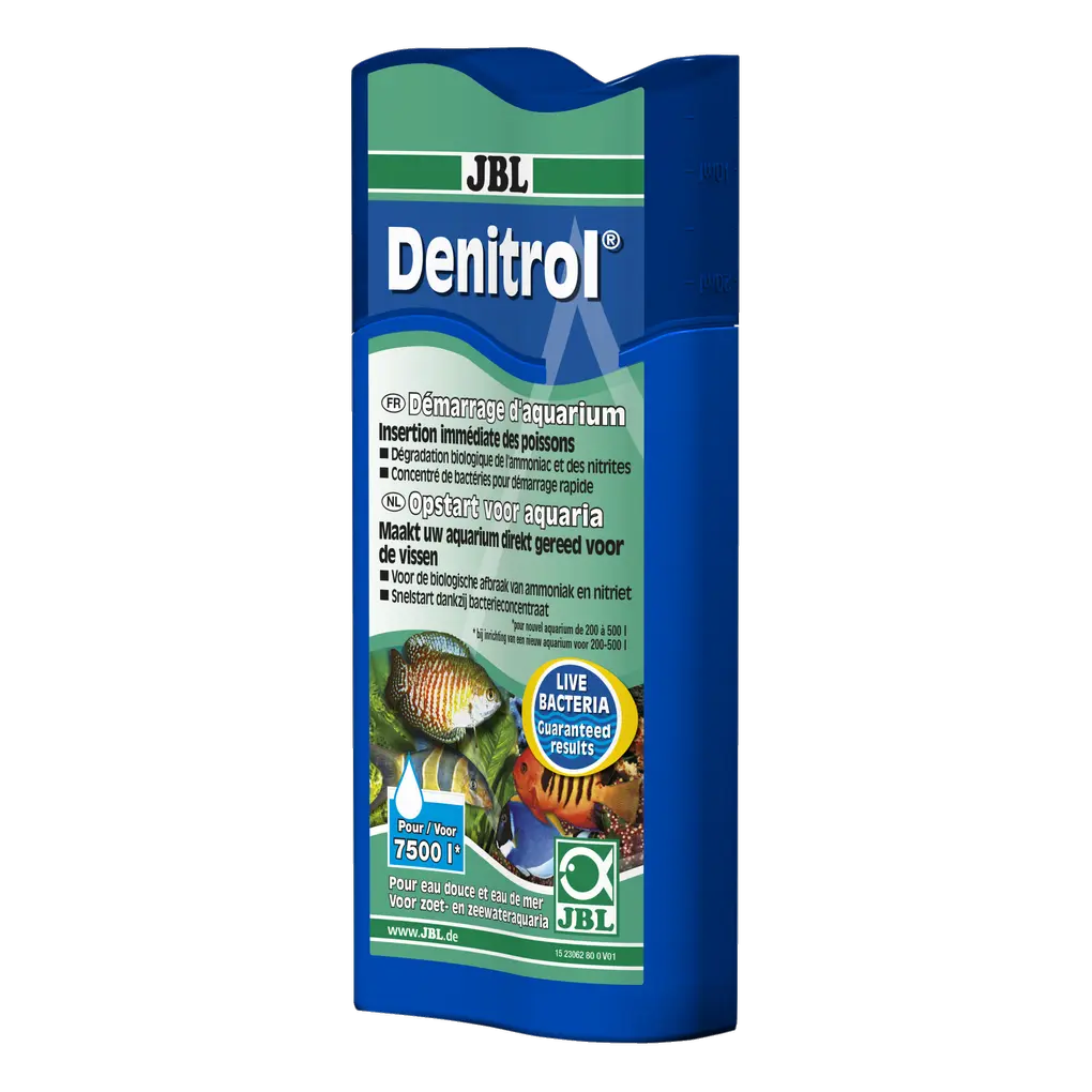 Voegt miljoenen nuttige, autotrofe en schadelijke stoffen afbrekende bacteriestammen toe aan het aquariumwater, waardoor het direct mogelijk is om vissen in het aquarium te plaatsen. Absoluut aan te bevelen na gebruik van medicijnen en volledige reiniging.