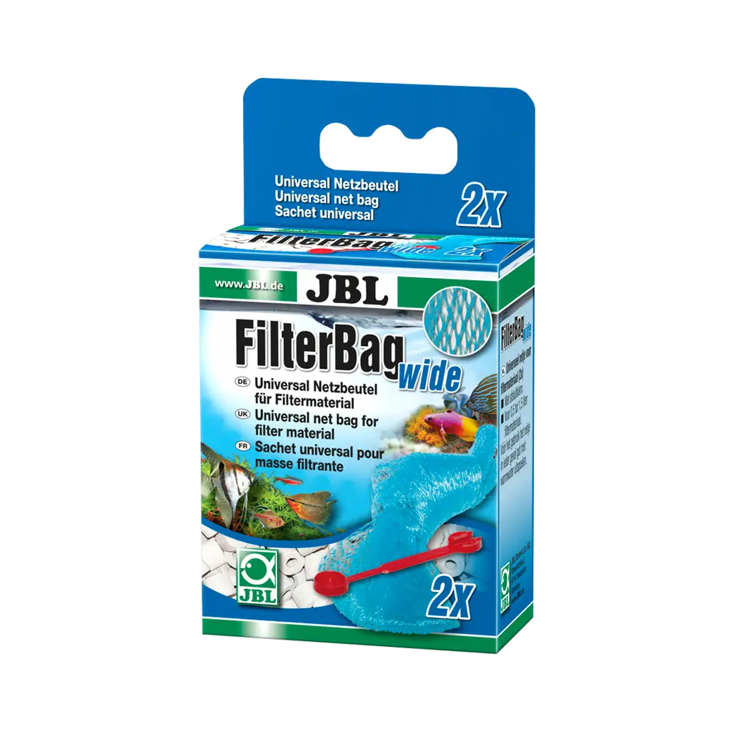 Facilite le retrait du matériau filtrant du filtre pour le nettoyage ou le remplacement : sac filet universel pour matériau filtrant