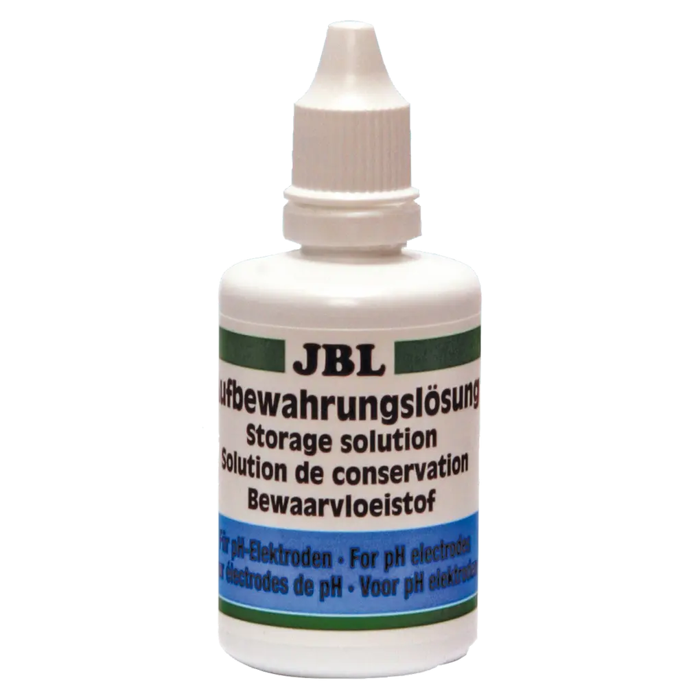 Professional use of pH electrodes for aquariums: liquid for cleaning and for permanent or temporary storage of electrodes. Replacement for the solution in the storage caps of pH electrodes.