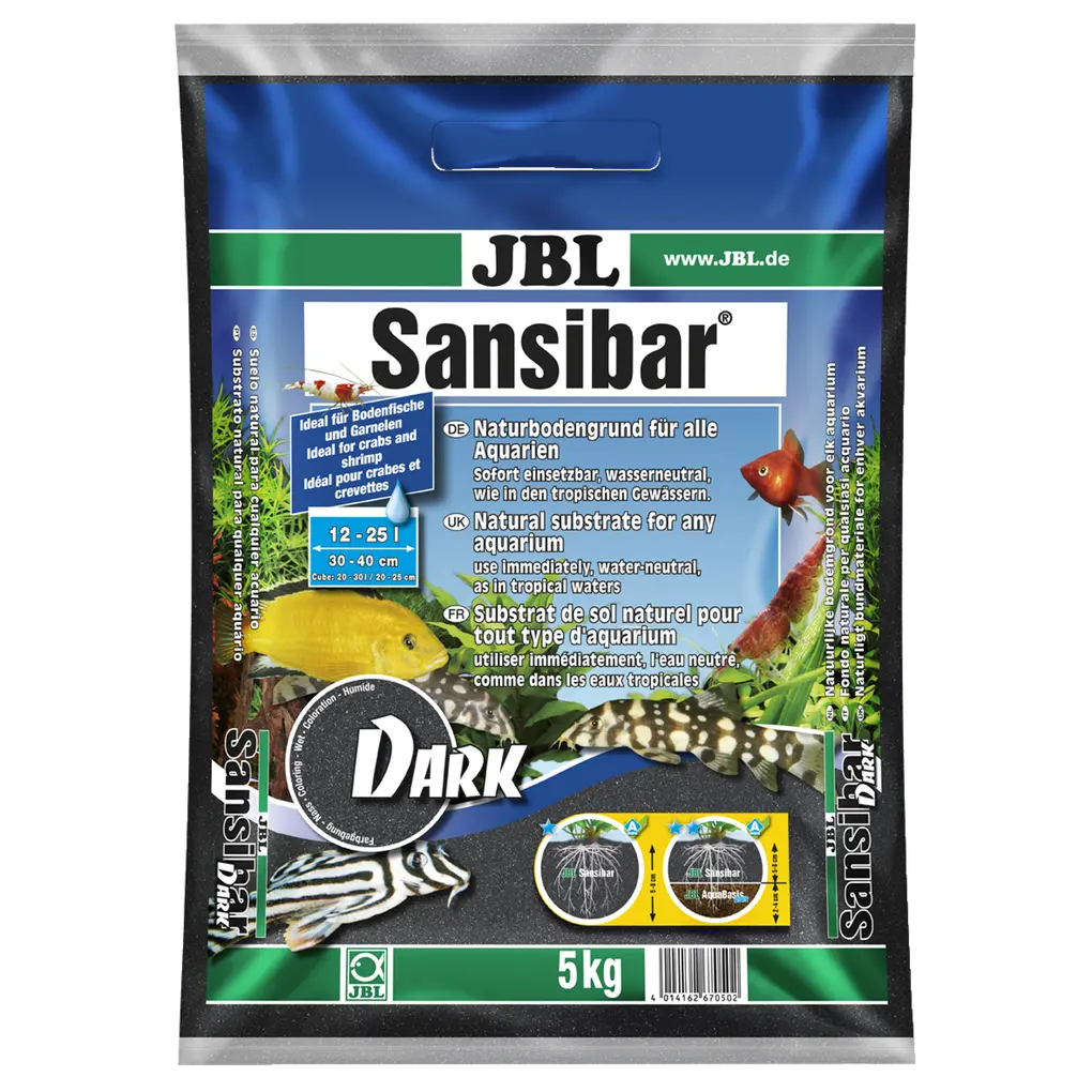 Perfect support for plant roots: substrate with a grain size of 0.2–0.6 mm for freshwater and saltwater aquariums and terrariums