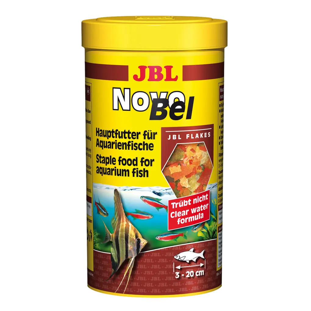 Alimentação completa e crescimento ideal de peixes tropicais de água doce: 50 matérias-primas naturais em 7 flocos alimentares