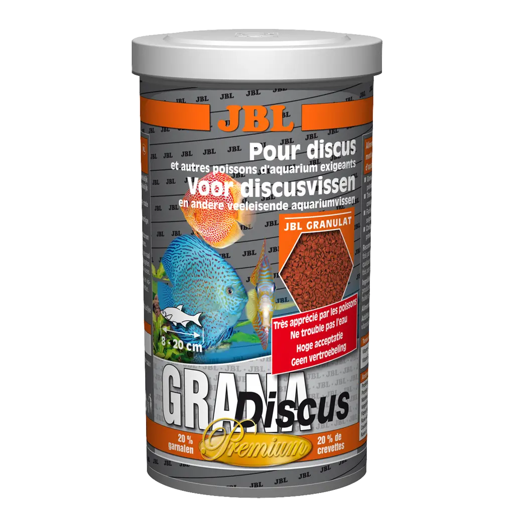 Une alimentation complète, une croissance optimale et des couleurs éclatantes grâce à des matières premières sélectionnées pour les cichlidés discus exigeants.