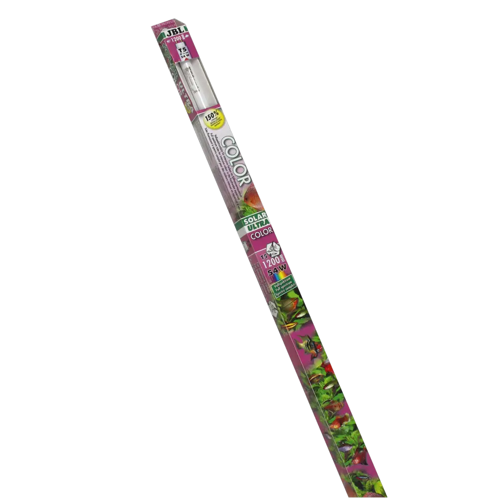 Solar fluorescent tube for vibrant colours in freshwater aquariums, promotes plant growth