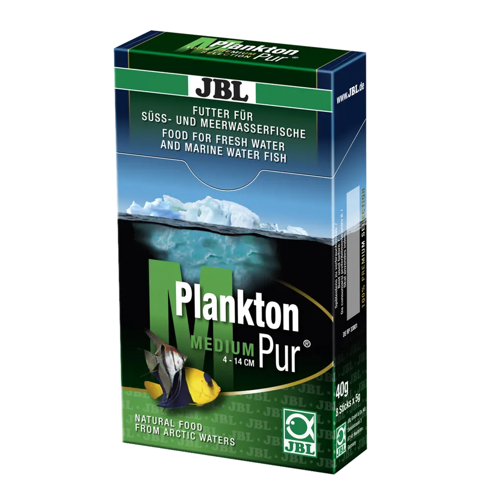 Varied: a tasty treat for tropical freshwater and saltwater fish as well as shrimp. Fresh and pure plankton.