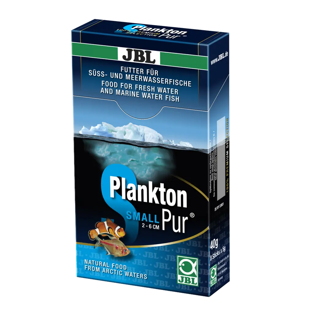 Varied: a tasty treat for tropical freshwater and saltwater fish as well as shrimp. Fresh and pure plankton.