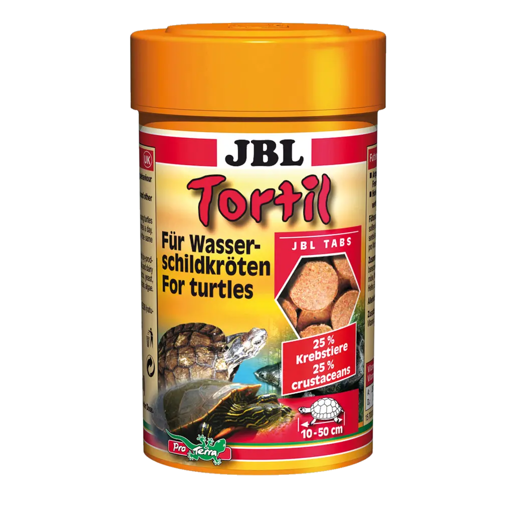 Main food for aquatic and marsh turtles: Food tablets for turtles measuring 10–50 cm, complete food for aquatic turtles