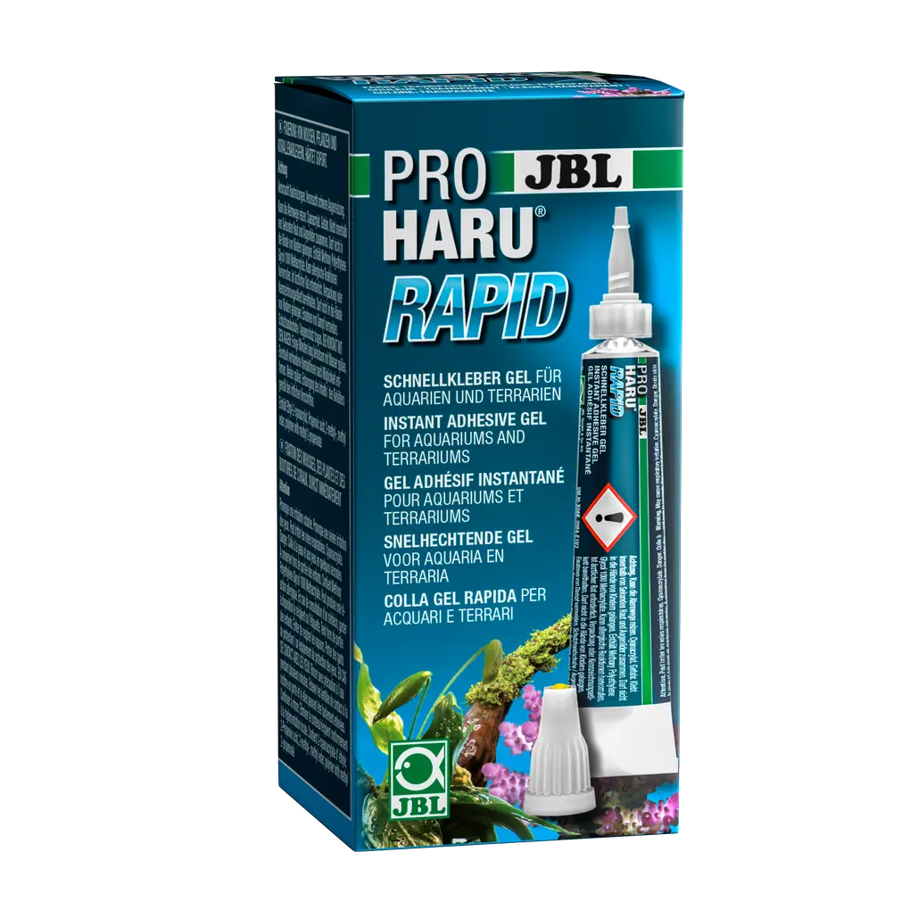 Sticks plants, corals and small decorative items in seconds