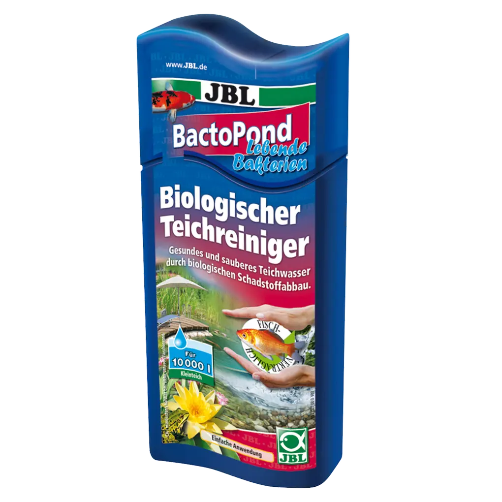 Per un'acqua adatta ai pesci e alle piante: batteri purificanti per la decomposizione delle sostanze nocive biologiche presenti nello stagno (proteine, ammonio/ammoniaca, nitriti)
