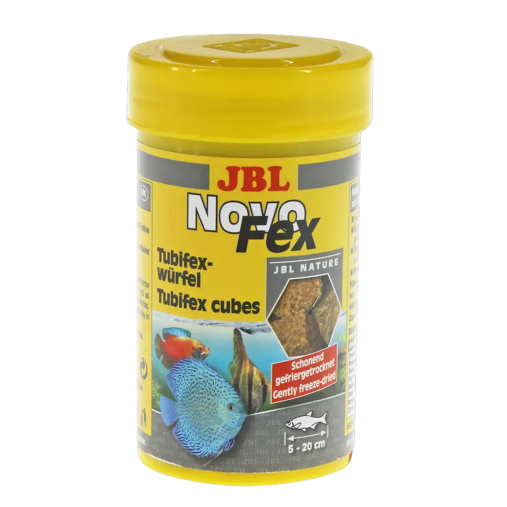 Alternative to live and frozen food: treats for tropical freshwater fish and turtles. Drying process preserves nutrients.