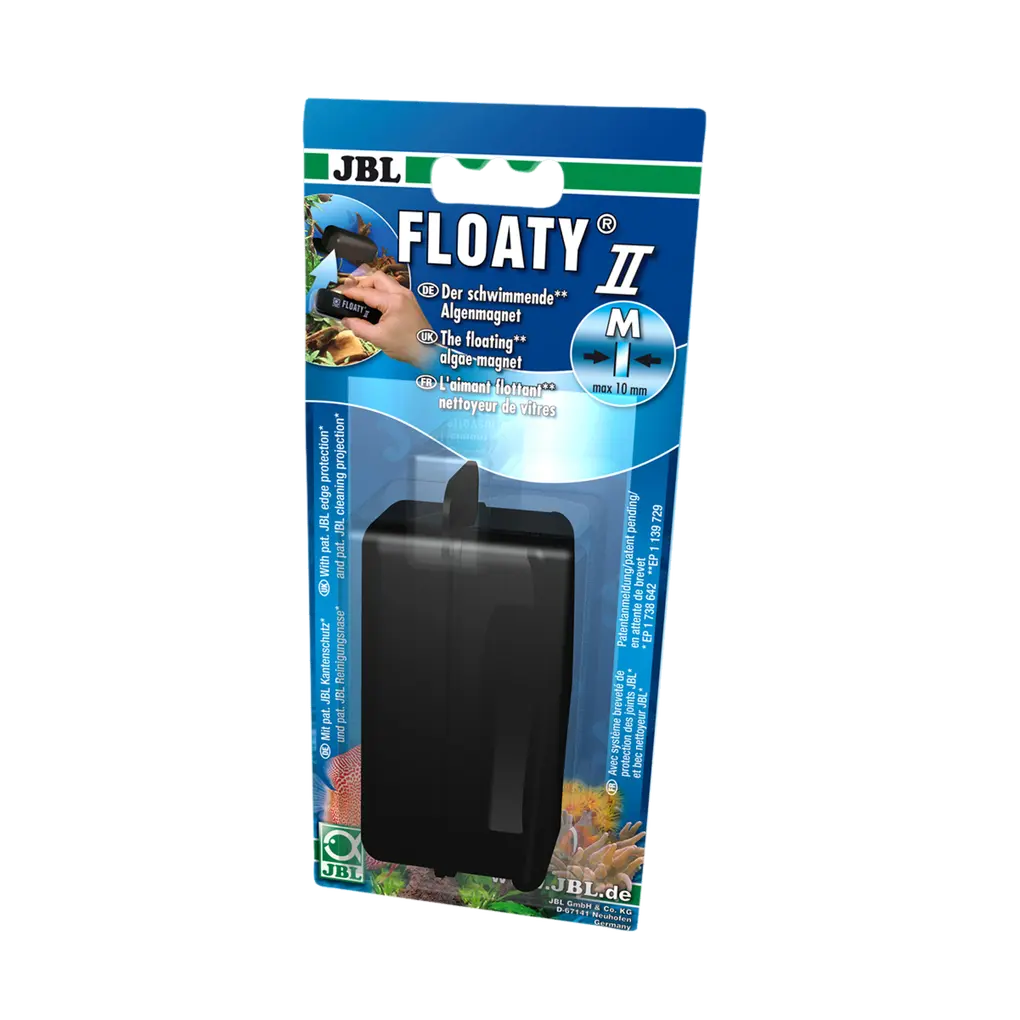 Nettoyage pratique et efficace des vitres d'aquarium : aimant de nettoyage pour vitres avec élément intérieur flottant