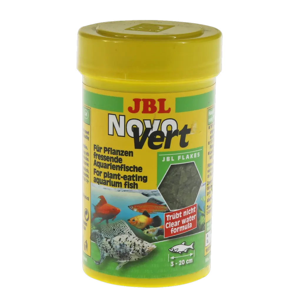 Complete nutrition and optimal growth for herbivorous freshwater fish and shrimp: with spirulina algae for natural colouring