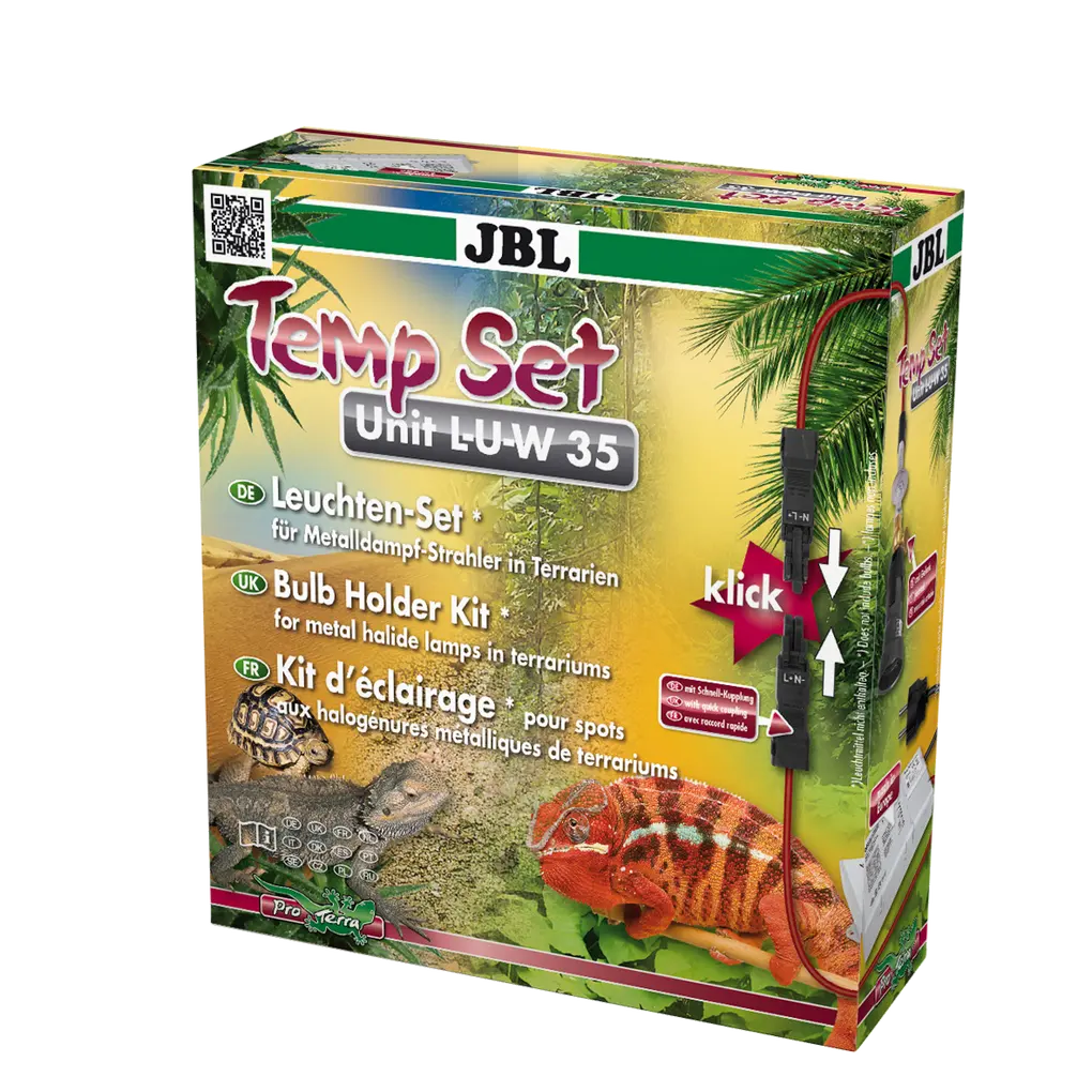 Zum sicheren Betrieb aller Metalldampfstrahler: Fertig vormontiertes Installationsset mit Schnellkupplung