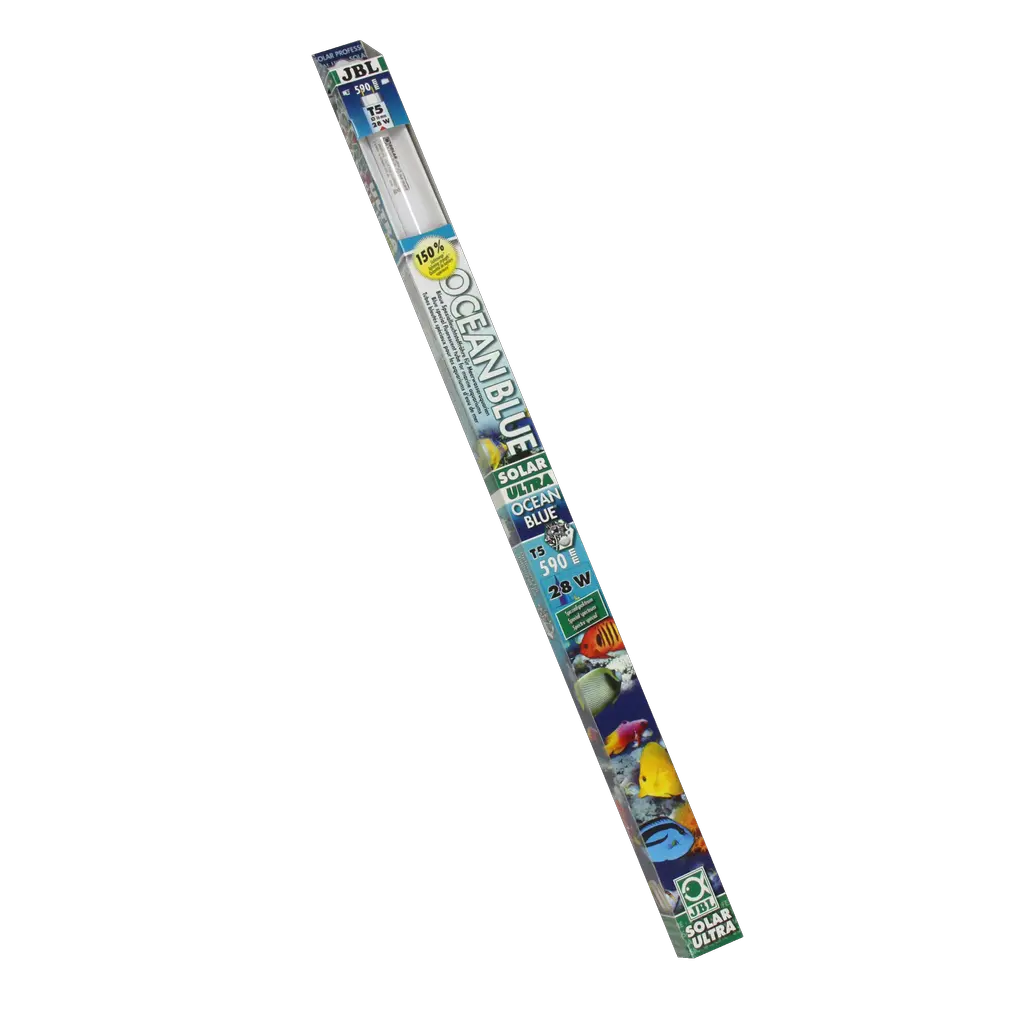 Special blue fluorescent tube to enhance the natural colours of corals, shells and other invertebrates in saltwater aquariums.