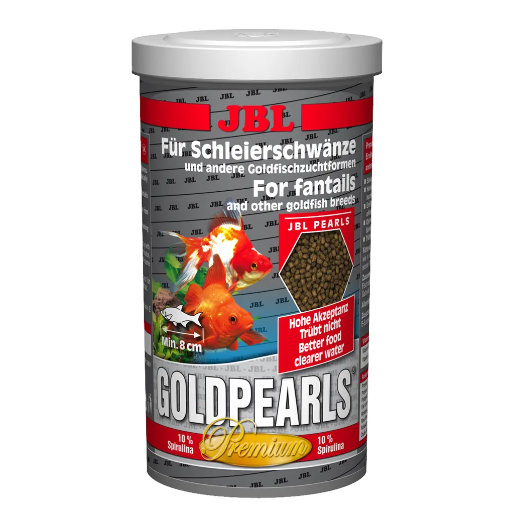 Alimentation complète, croissance optimale des poissons rouges et des voiles : matières premières sélectionnées pour répondre aux besoins de toutes les variétés de poissons rouges.