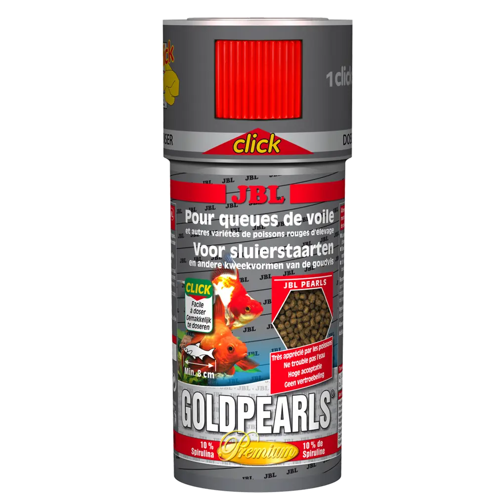 Alimentation complète, croissance optimale des poissons rouges et des voiles : matières premières sélectionnées pour répondre aux besoins de toutes les variétés de poissons rouges.