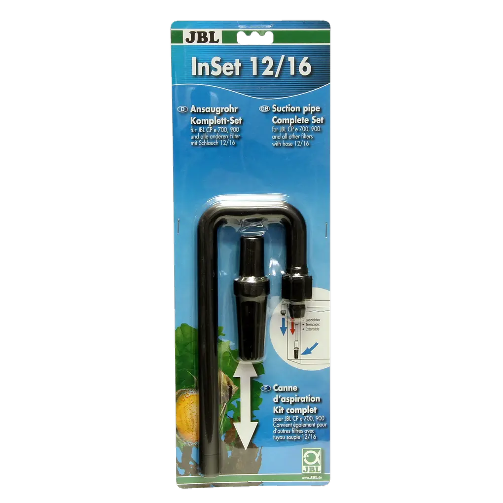 Accessoires pour filtres extérieurs : kit complet de tuyaux d'aspiration pour filtres extérieurs CristalProfi e et autres filtres