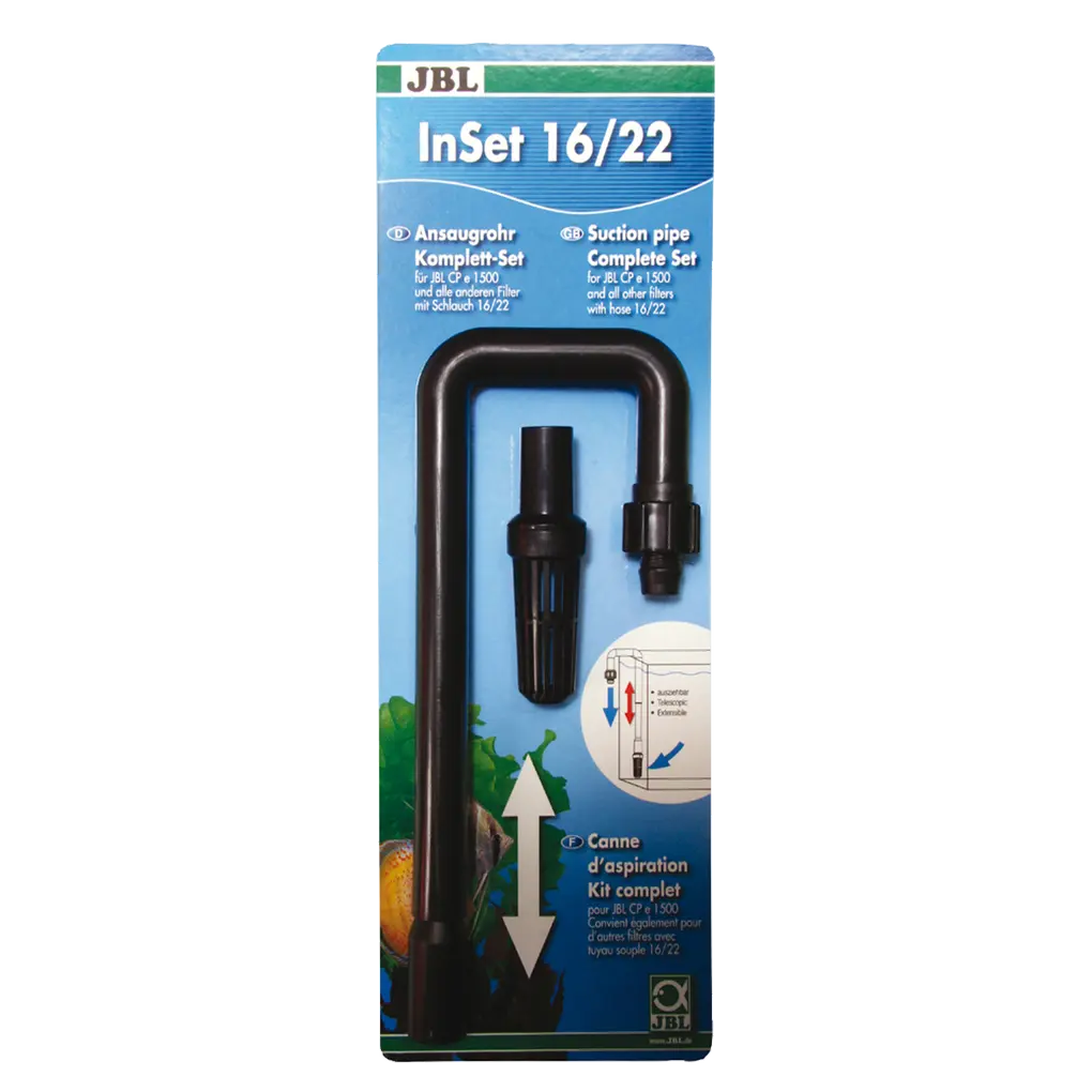 Accessoires pour filtres extérieurs : kit complet de tuyaux d'aspiration pour filtres extérieurs CristalProfi e et autres filtres