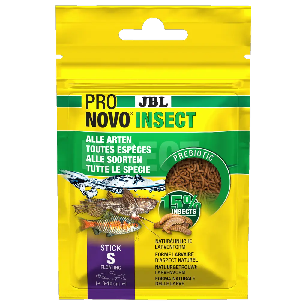 Aliment prébiotique et flottant pour aquarium : des fibres alimentaires spéciales contenues dans l'aliment fournissent aux bactéries intestinales bénéfiques la nourriture nécessaire à une bonne digestion.