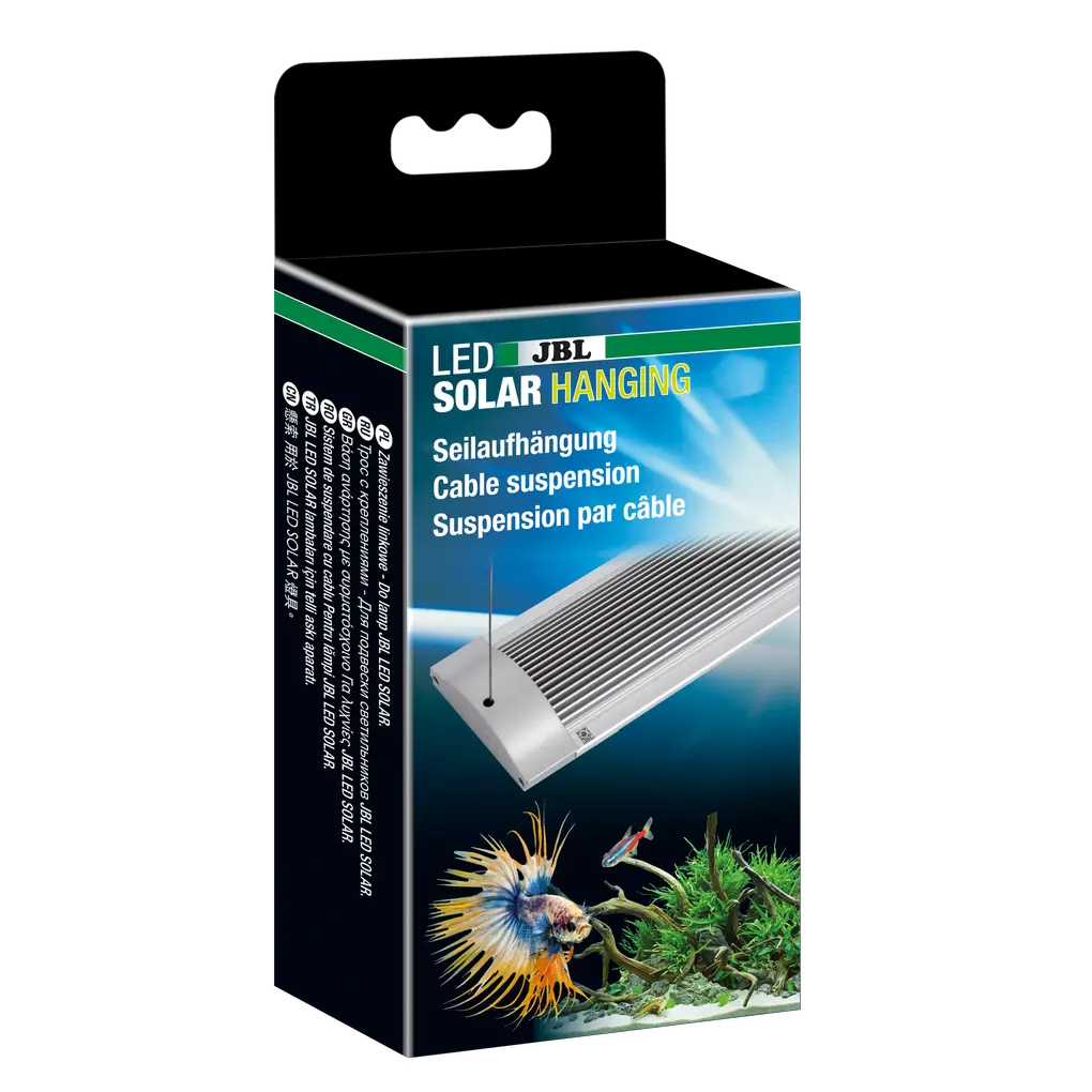 Pour suspendre un luminaire JBL LED SOLAR (Nature ou Effect) au plafond