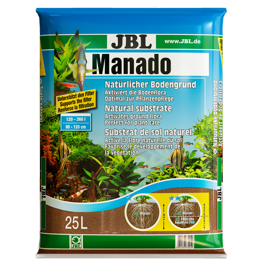 Ideal for plant care thanks to its porous structure and nutrient storage function: substrate for freshwater aquariums