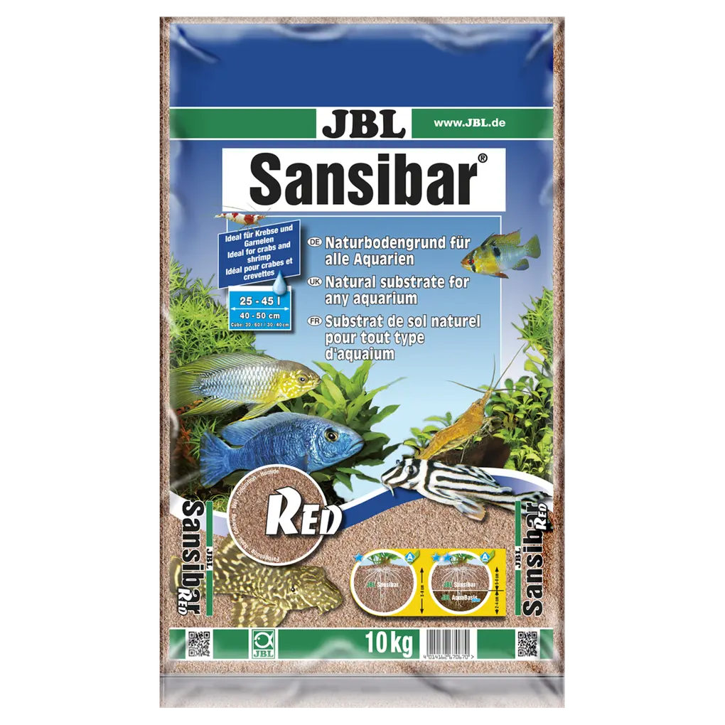 Fine, undyed sand substrate: substrate for freshwater and saltwater aquariums and aquaterrariums