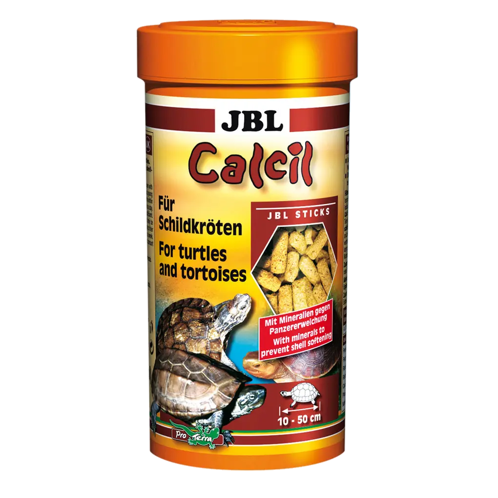 Alimento principal para tartarugas aquáticas e de pântano: sticks alimentares com muitos minerais para tartarugas de 10 a 50 cm de tamanho.