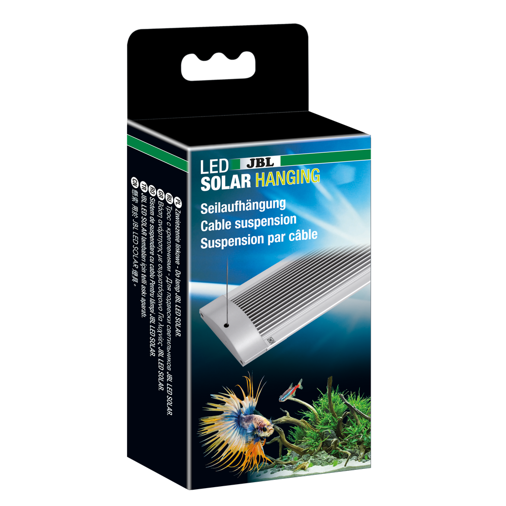 For hanging a JBL LED SOLAR light (Nature or Effect) from the ceiling