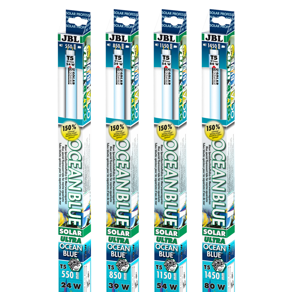 Special blue fluorescent tube to enhance the natural colours of corals, shells and other invertebrates in saltwater aquariums.