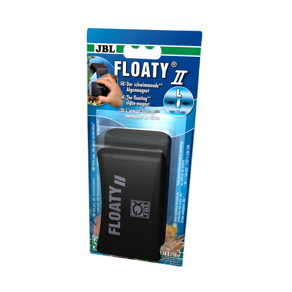 Nettoyage pratique et efficace des vitres d'aquarium : aimant de nettoyage pour vitres avec élément intérieur flottant
