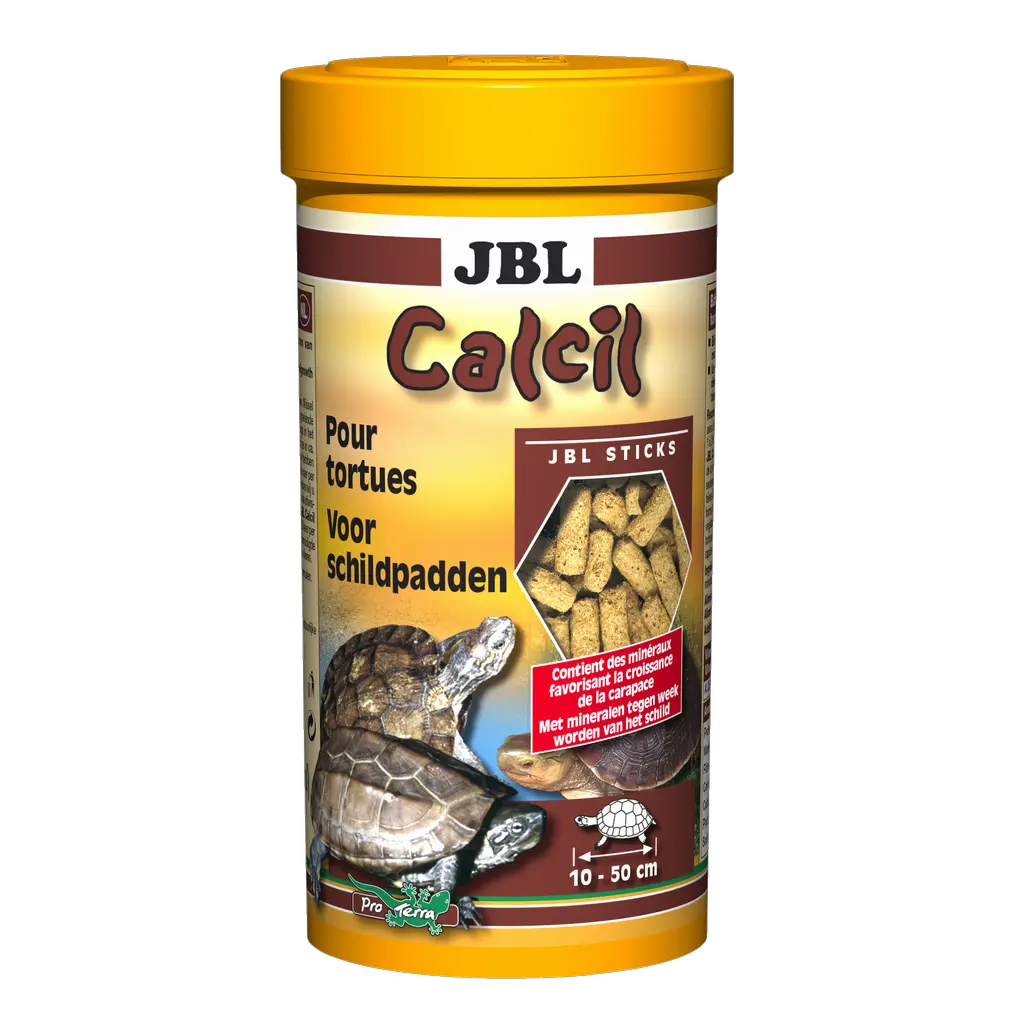 Aliment complet pour tortues aquatiques et tortues des marais : bâtonnets alimentaires riches en minéraux pour tortues de 10 à 50 cm.