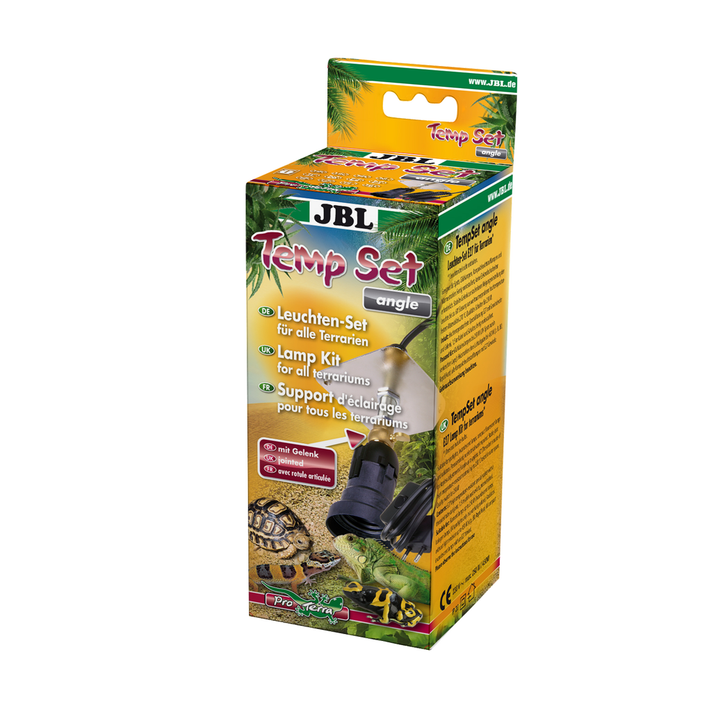 For greater safety in the terrarium: installation kit with joint for terrarium heat lamps.