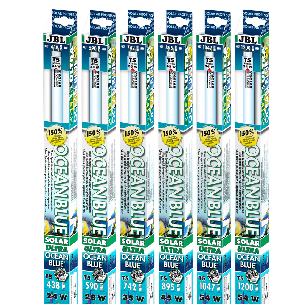 Special blue fluorescent tube to enhance the natural colours of corals, shells and other invertebrates in saltwater aquariums.