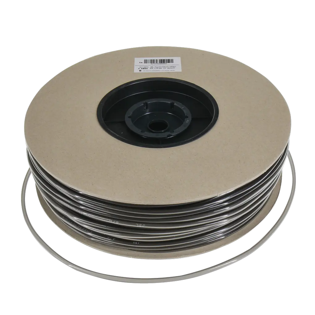 Mangueira para diversas aplicações, tais como alimentação de ar (4/6 mm), troca de água, filtros, clarificadores de água UV-C, etc.