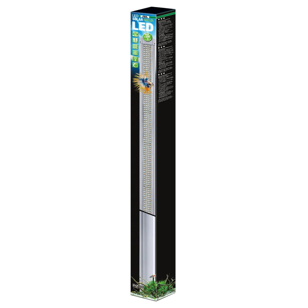 Maximum light output for beautiful aquarium plants: Extremely high photosynthetically active radiation (PAR) of over 200 µM/s/m2