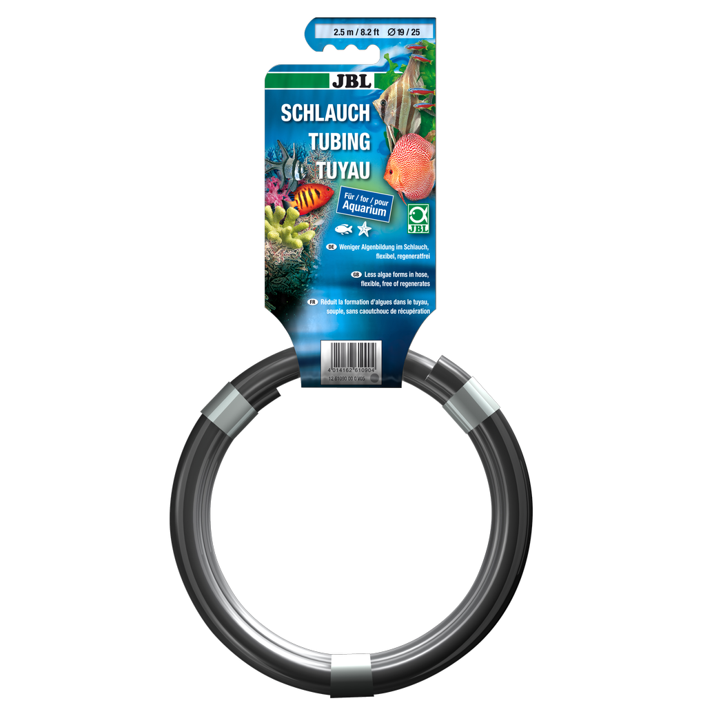 Flexible, grey water hose available in various diameters and lengths (4/6; 9/12; 12/16; 16/22; 19/25)