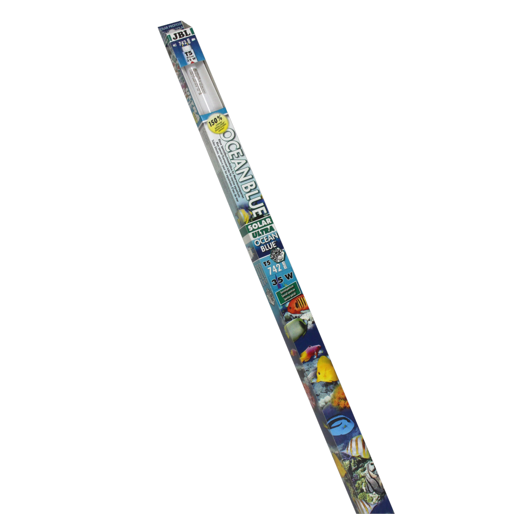 Special blue fluorescent tube to enhance the natural colours of corals, shells and other invertebrates in saltwater aquariums.