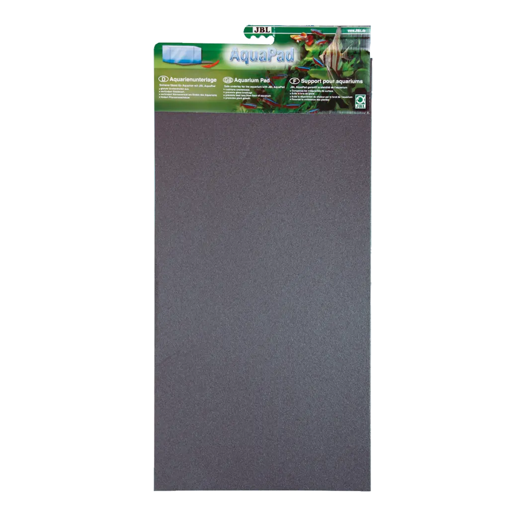 Evitar tensões no vidro – compensar irregularidades no solo sob o aquário e no aquário em caso de estruturas de pedra