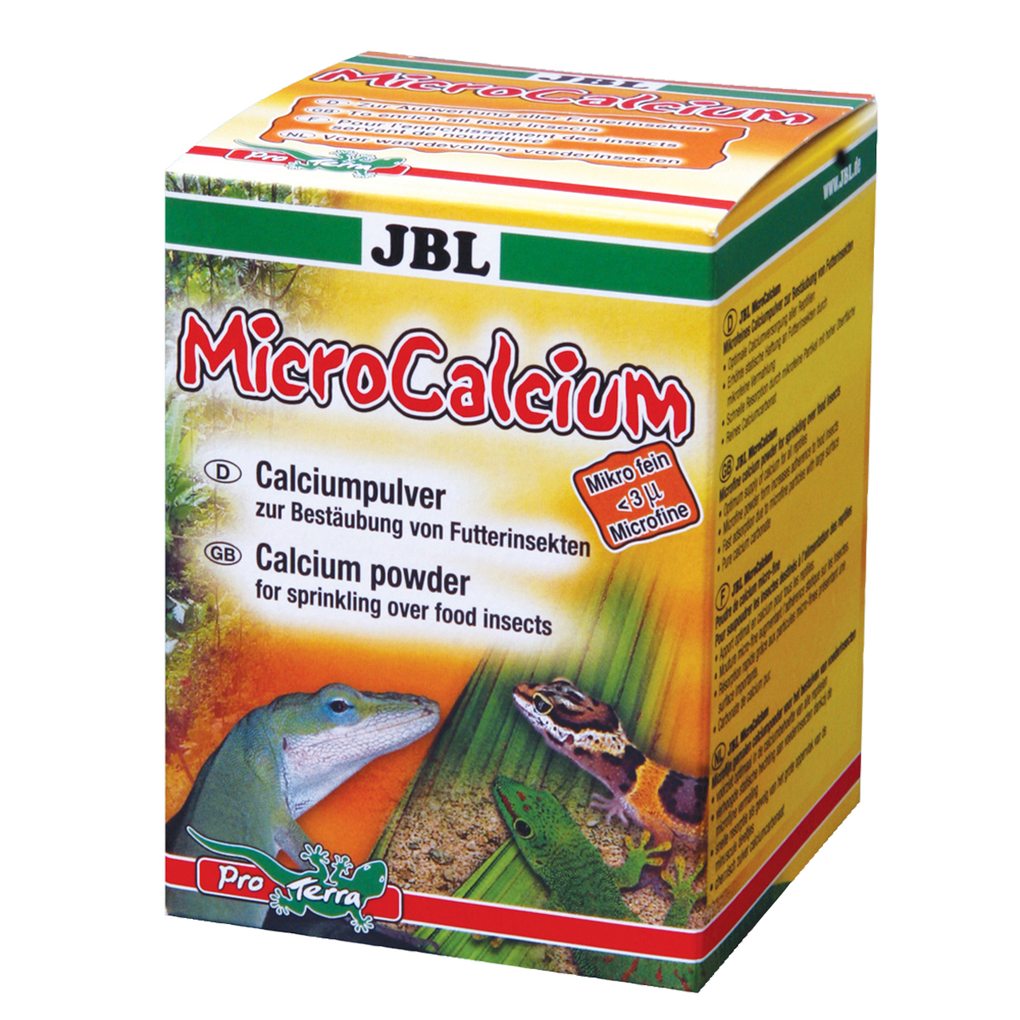 Specially formulated for the needs of reptiles: supplementary feed for optimal calcium supply for healthy terrarium animals.