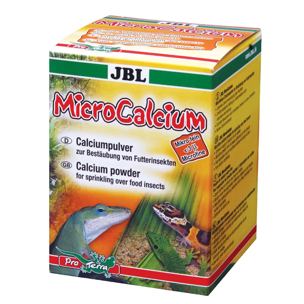 Specially formulated for the needs of reptiles: supplementary feed for optimal calcium supply for healthy terrarium animals.
