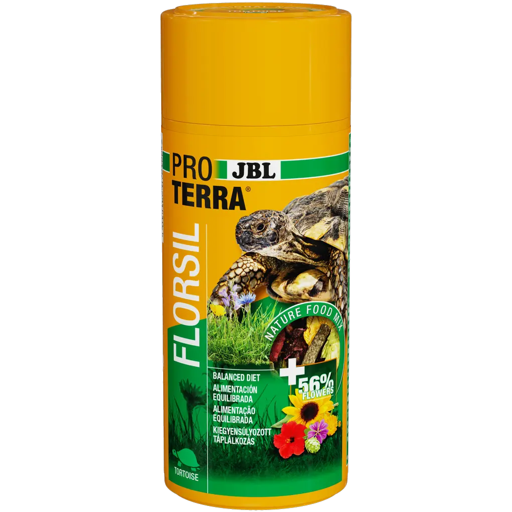 56% flower content for a balanced diet, as tortoises particularly enjoy eating plant flowers in the wild