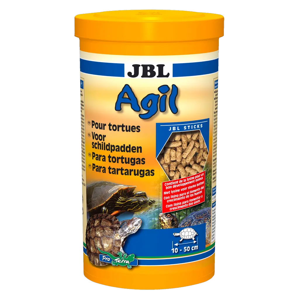 Spécialement adapté aux besoins alimentaires des tortues aquatiques et des tortues des marais : aliment complet sous forme de bâtonnets flottants pour tortues de 10 à 50 cm.