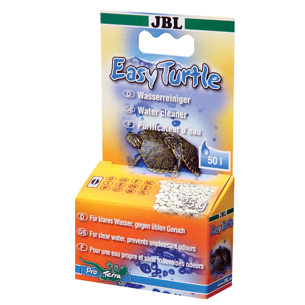 Special mineral granulate for odourless and crystal-clear water in aquaterrariums