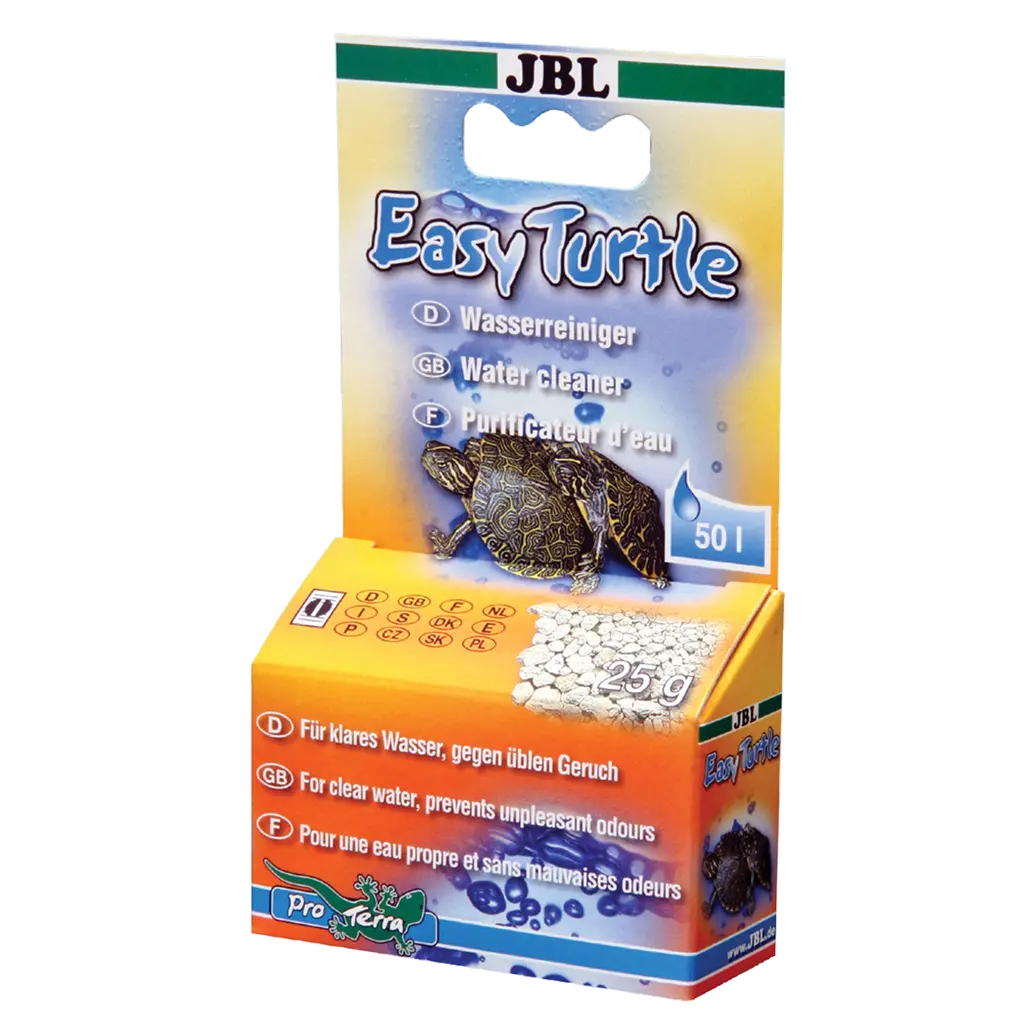 Special mineral granulate for odourless and crystal-clear water in aquaterrariums