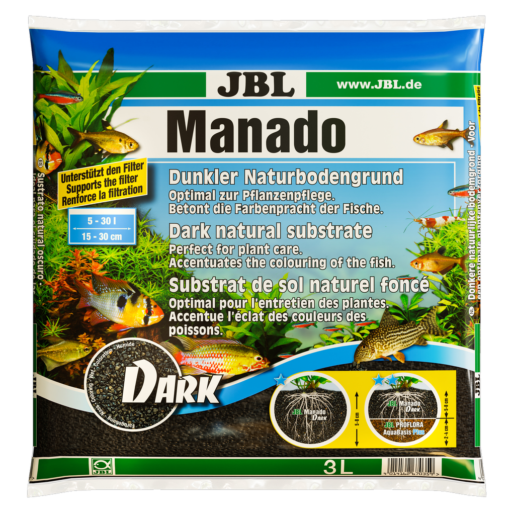 Ideal for plant care in freshwater aquariums. Its porous structure promotes root growth. Suitable for digging fish.