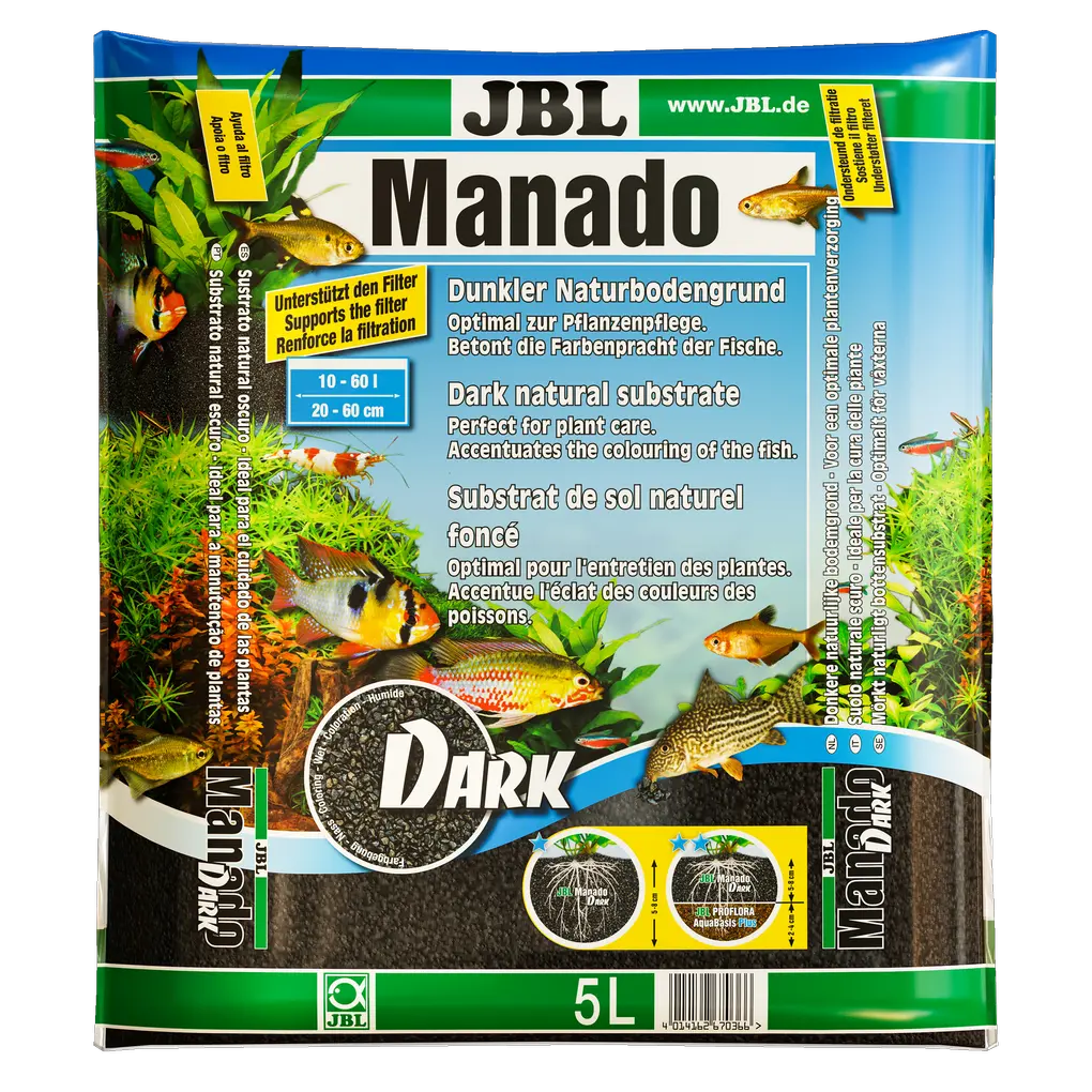 Ideal para o cuidado das plantas em aquários de água doce. A sua estrutura porosa promove o crescimento das raízes. Adequado para peixes que escavam.