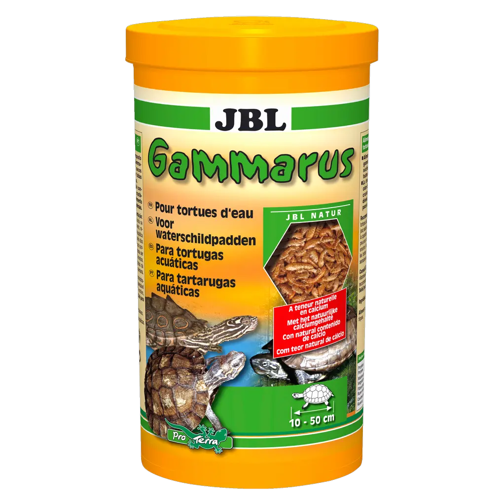 Complément alimentaire pour tortues aquatiques : gammares nettoyés pour tortues de 10 à 50 cm, complément alimentaire pour tortues des marais et tortues aquatiques.