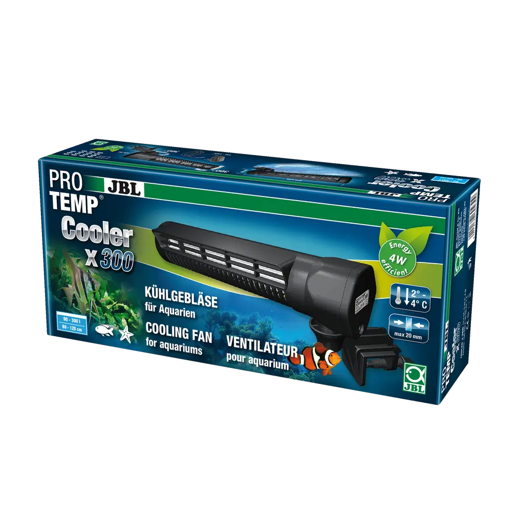 Refroidissement de la température de l'eau de 2 à 4 °C lorsque la température ambiante est élevée : ventilateur de refroidissement avec ventilateur à flux transversal moderne et large flux d'air pour aquariums